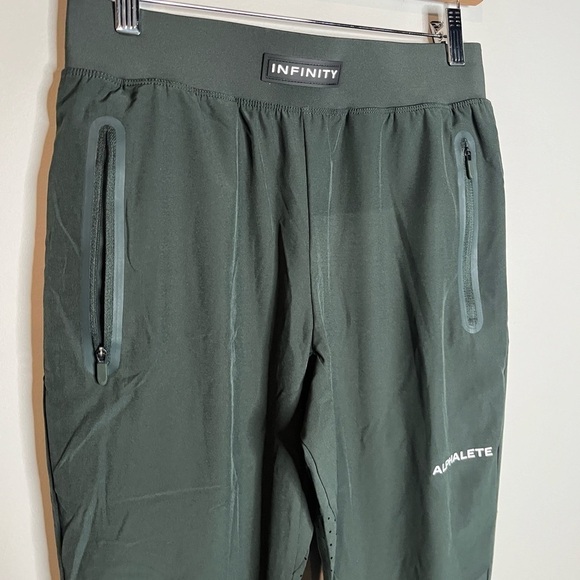 Alphalete Infinity Tech jogger pants in Forest - Picture 3 of 5